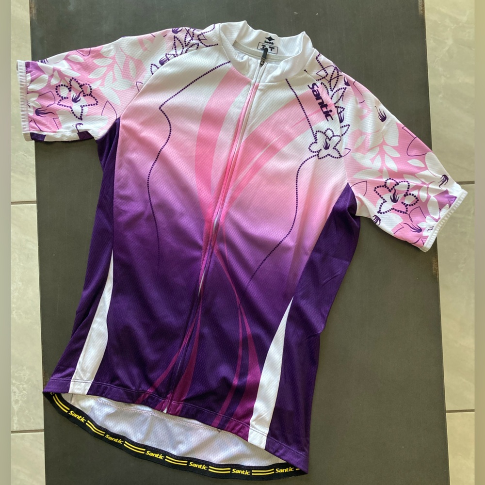 Santic Women Cycling Jersey Short Sleeve